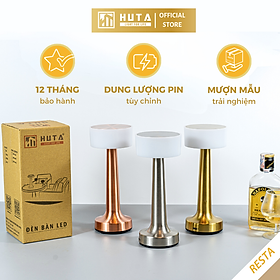 Mua Đèn Bàn Led Quầy Bar HUTA RESTA Cảm Ứng Pin Sạc Điều Chỉnh Ánh Sáng Trang Trí Nhà Hàng Quán Cà Phê Lounge Sự Kiện