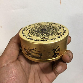 Mua Hộp đựng thuốc lao bằng đồng Chống ô xy hóa hàng du lịch bỏ túi tiện dụng