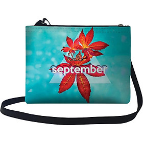 Túi Đeo Chéo Nữ In Hình Hello September - TUTE043
