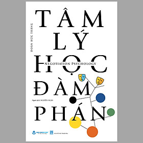 Sách Tâm Lý Học Đàm Phán