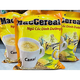 Combo 3 Túi Ngũ cốc dinh dưỡng MacCereal bịch 560g thơm ngon dễ uống tiện lợi