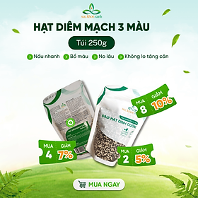 Hạt Diêm mạch (Quinoa) 3 màu nhập khẩu từ Peru