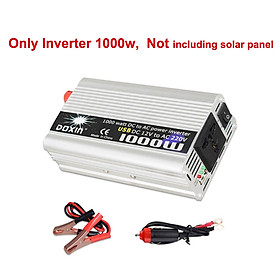 Bộ bảng điều khiển năng lượng mặt trời Hệ thống sạc pin năng lượng mặt trời 300w 150w 12v hoàn chỉnh cho xe thuyền, người cắm trại ban công, nhà năng lượng 220v