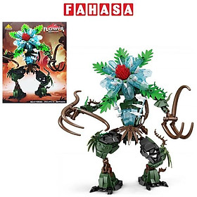 Đồ Chơi Lắp Ráp Mô Hình Robot Flower Monster Yasuo - Kazi 81130 (312 Mảnh Ghép)