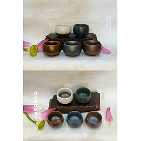 Mua CHÉN UỐNG TRÀ GỐM NHẬT - CHÉN CHỦ UỐNG TRÀ - 100ML - QUÀ TẶNG Ý NGHĨA - VIỆT LONG TRÀ