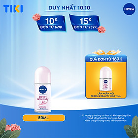 Lăn Ngăn Mùi NIVEA Pearl & Beauty Chiết Xuất Ngọc Trai (50 ml) - 98500