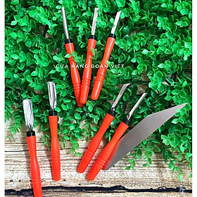Mua Bộ Tỉa Rau Củ Nghệ Thuật 8 Món. Chuyên phục vụ Sp Gia dụng  Khuôn làm bánh  Dụng cụ học Sinh  Nhà hàng  Quán ăn  Gia dụn