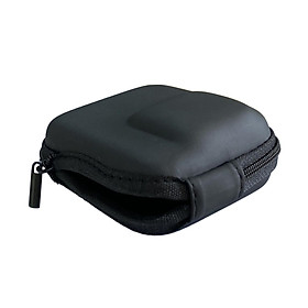Black Action Camera Storage Bag Organizer Hard Protective Travel Bag for