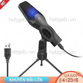 [hxbgxb]Gaming Condenser Microphone Kit Desktop Computer PC Mic Streaming Podcast Microphone for Recording Video
