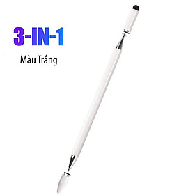 Bút cảm ứng đa năng 3 trong 1 thông dụng thích hợp cho tất cả dòng điện thoại cảm úng Máy Tính Bảng  Bút 3 Trong 1 Công Dụng Cảm Ứng Và Di Chuyển Trên Mọi Bề Mạt Điện Thoại Giao hàng nhanh