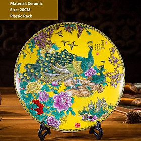 Đĩa phong thủy, đĩa trang trí phòng khách cao cấp