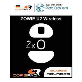 Mua Feet chuột PTFE Corepad Skatez PRO Zowie U2 Wireless (2 bộ) - Hàng Chính Hãng