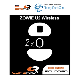 Mua Feet chuột PTFE Corepad Skatez PRO Zowie U2 Wireless / FK2-DW / ZA13-DW / S2-DW (2 bộ) - Hàng Chính Hãng