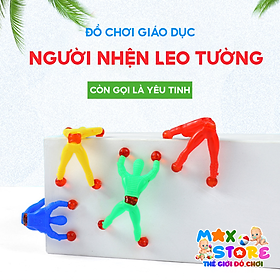 Đồ Chơi Nhựa Người Nhện Leo Tường, Siêu Nhân Nhện Dính Tường