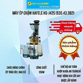 Mua Máy ép chậm Hafele HS-J42S (535.43.392) - Hàng Chính Hãng