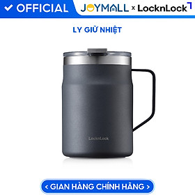 Ly giữ nhiệt inox 304 LocknLock Metro Mug 475ml LHC4219, Hàng chính hãng, tay cầm chắc chắn, nắp xoay dễ mở - JoyMall
