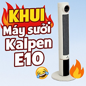Mua Máy sưởi gốm PTC Kalpen E10 ion diệt khuẩn 2200W kèm khiển từ xa - Hàng chính hãng