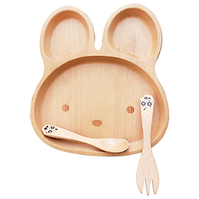 Mua Khay Ăn Cho Bé Hình Con Thỏ Bằng Gỗ Beech - Đồ Gỗ Nhà Bếp Thương Hiệu Trường Sơn