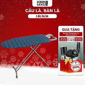 Mua Bàn để ủi  cầu là quần áo dạng đứng với khung bằng thép thêm tấm lót thay thế LEBENLANG LBL3636 - hàng chính hãng