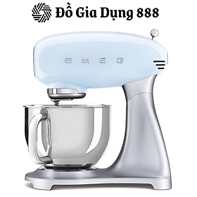 Mua Máy Đánh Trứng Trộn Bột Đa Năng Smeg  Máy Nhào Bột  Máy Xay Thịt  Máy Chế Biến Thực Phẩm  800W  Dung Tích 4.8L  Nhập Đức - Blue