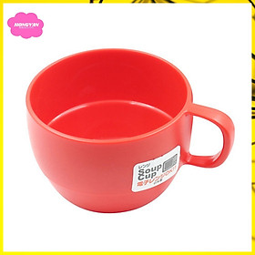 Cốc đựng cháo/súp/nước cho bé 350ml có quai cầm nhựa cao cấp an toàn inomata