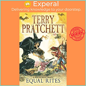 Sách - Equal Rites - (Discworld Novel 3) by Terry Pratchett (UK edition, paperback)