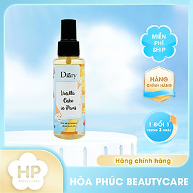 Xịt Thơm Quần Áo Diary Eau De Perfume (20 mL / 100 mL)