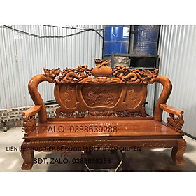 Bàn ghế nghê đỉnh tay 10- Đồ Gỗ Bình Long 0388639288