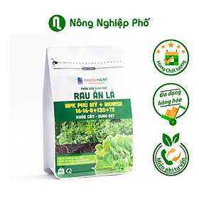 Mua Phân bón NPK Phú Mỹ + BiOWish 16-16-8+13S+TE Rau ăn lá - Gói 500gram