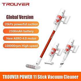 TrouVer Power 11 Máy hút bụi không dây 20000PA Máy hút bụi mạnh mẽ với động cơ tốc độ cao / màn hình LED tốc độ cao