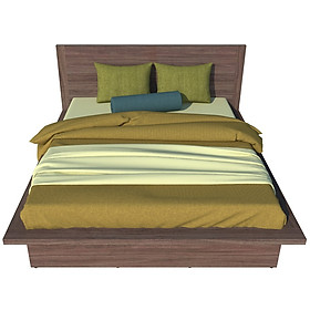 Giường ngủ cao cấp gỗ công nghiệp hiện đại Ohaha - GC001
