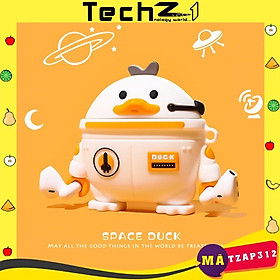 Bao Case cho Airpods 1/2/3/Pro Vịt Không Gian - Mã TZAP312