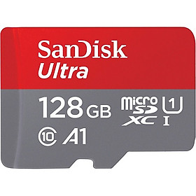 Thẻ Nhớ microSD SanDisk Ultra A1 140MB/s 128GB - Hàng Nhập Khẩu