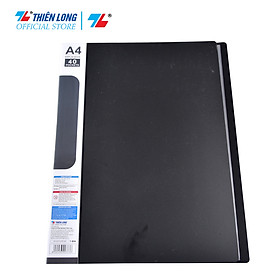 Bìa đựng hồ sơ 40 lá sức chứa 200 tờ A4 80 gsm Thiên Long Flexoffice FO-DB008