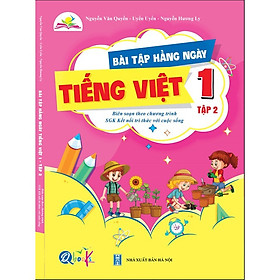 Sách - Combo Bài Tập Hằng Ngày - Toán và Tiếng Việt Lớp 1 - Kết Nối Tri Thức Với Cuộc Sống - Tập 2