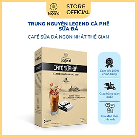 Cà Phê Hòa Tan Trung Nguyên Legend Cà Phê Sữa Đá – Hộp 9 Gói – Cà Phê Hòa Tan Chuẩn Vị Pha Phin