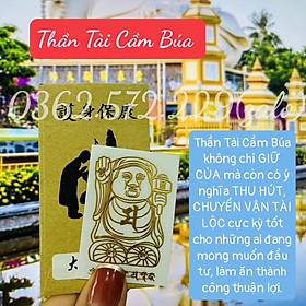 Bộ 4 Miếng Dán Điện Thoại Tài Lộc Đẹp Lung Linh, Rất Phù Hợp Phong Thuỷ