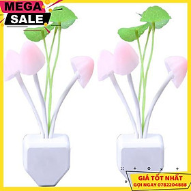 Bộ 02 Đèn Ngủ Hình Nấm Panda - Giao Mẫu Ngẫu Nhiên - Giao Hàng Toàn Quốc