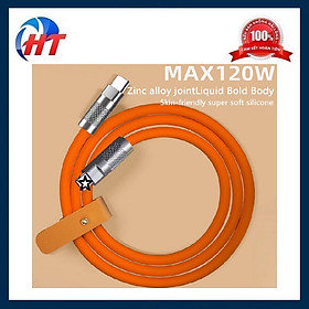 Mua Dây Cáp Sạc Nhanh 120W cá mập TypeC  ra I.P - HT