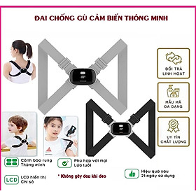 Đai chống gù lưng trẻ em người lớn nam nữ thông minh tự động cảm biến rung 