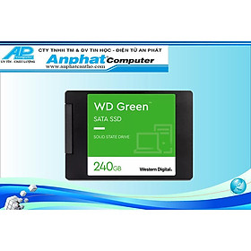Ổ Cứng SSD WD Green 240GB Sata3 2.5" WDS240G3G0A - Hàng Chính Hãng