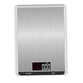 Hình ảnh sách 22lb/10kg Digital Food Stainless Steel Kitchen Scale for Cooking Meal Prep