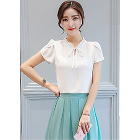 Áo Kiểu Cổ Bèo Tay Búp Sen - mã SSL1192
