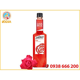 Siro DAVINCI Hoa Hồng 750ml (ROSE SYRUP)