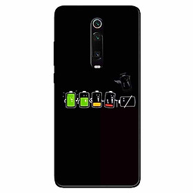 Ốp lưng in cho Xiaomi K20/K20 Pro/Mi 9T Cạn Pin