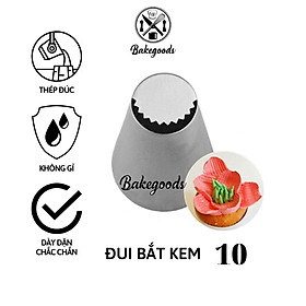 Mua Đui bắt kem 3D của Nga 1 cánh răng cưa dùng trang trí bánh sinh nhật hàng đúc liền khối cao cấp  không gỉ