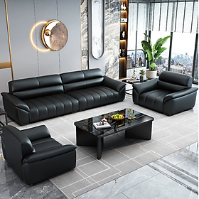 Mua Sofa băng bọc da cao cấp Tundo kèm ghế đơn HVPCT-08