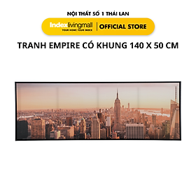 Tranh Treo Tường  EMPIREY Có Khung 140 x 3,5 x 50 cm | Index Living Mall | Nội Thất Nhập Khẩu Thái Lan