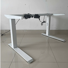 Mua Bàn Làm Việc Nâng Hạ MAH-D23A   mặt bàn acrylic màu đen nhẵn