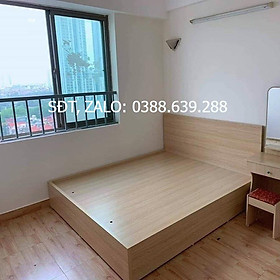 Mua Giường ngủ gỗ công nghiệp MDF 1m8x2m (Lim)